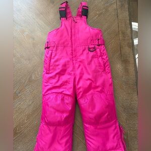 Cherokee Bright Pink Kids Overalls
